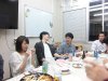 3年生 岩穴くん・衛藤くん・坂本さん・中尾さん　新歓