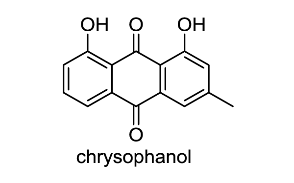 エビスグサ 化学構造式1