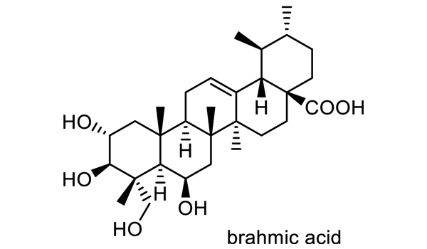 ツボクサ 化学構造式2